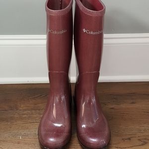 Columbia rainboots size 7